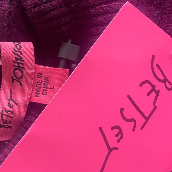 30-50% OFF! NWT BETSEY JOHNSON SWEATER DRESS W BALLOON LONG SLEEVES MIDI MAXI - Picture 5 of 10